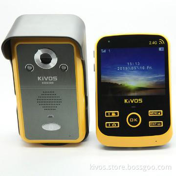 wireless door alarm, with SD card , infrared lamp
